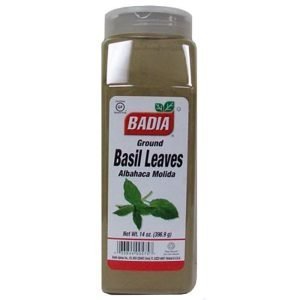 Condimento Badia Albahaca Molida, 113g