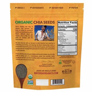 Semillas de Chia Orgánicas, Mayorga /1.36Kg - Imagen 2