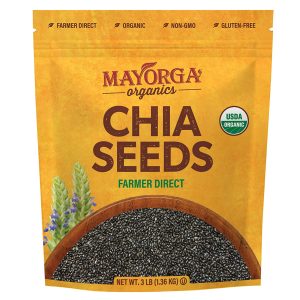 Semillas de Chia Orgánicas, Mayorga /1.36Kg