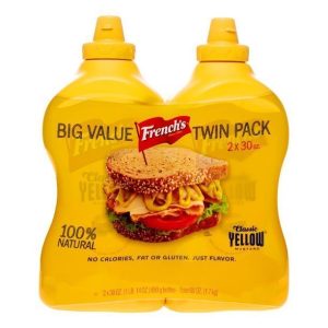 Mostaza French's 100% Natural 2 Pack / 850g