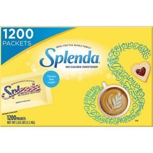 Edulcorante Splenda, 1200 Sobres / 1.2 Kg