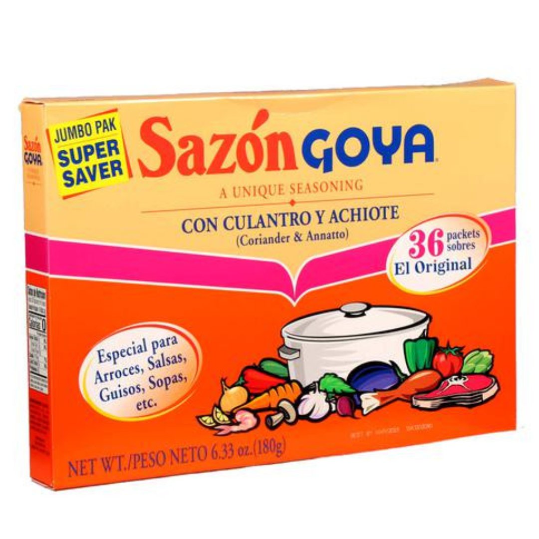 Untitled Project – 2023-06-01T160651.274 Sazon Goya Condimento Con Cilantro y Achiote / 36 Sobres - Imagen 1