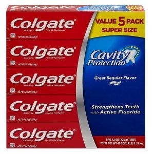 Colgate Pasta Dental  Cavity Protección 5 Pack / 226g