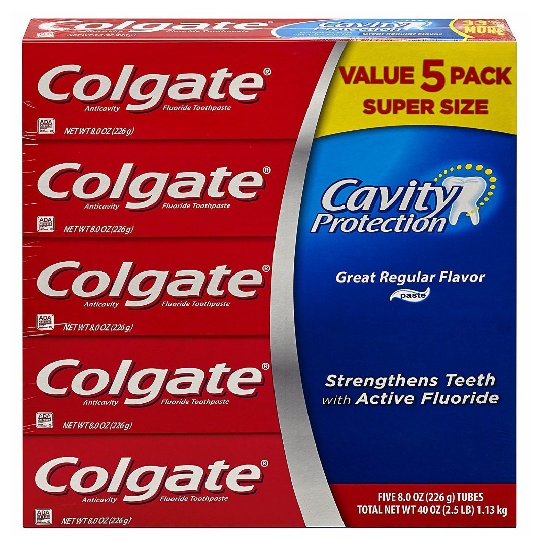 Untitled Project - 2023-06-01T160916.003 Colgate Pasta Dental Cavity Protección 5 Pack / 226g - Imagen 1