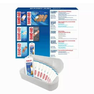 Curitas Tamaños Variados Band-Aid / 188 Pack Con Estuche - Imagen 3
