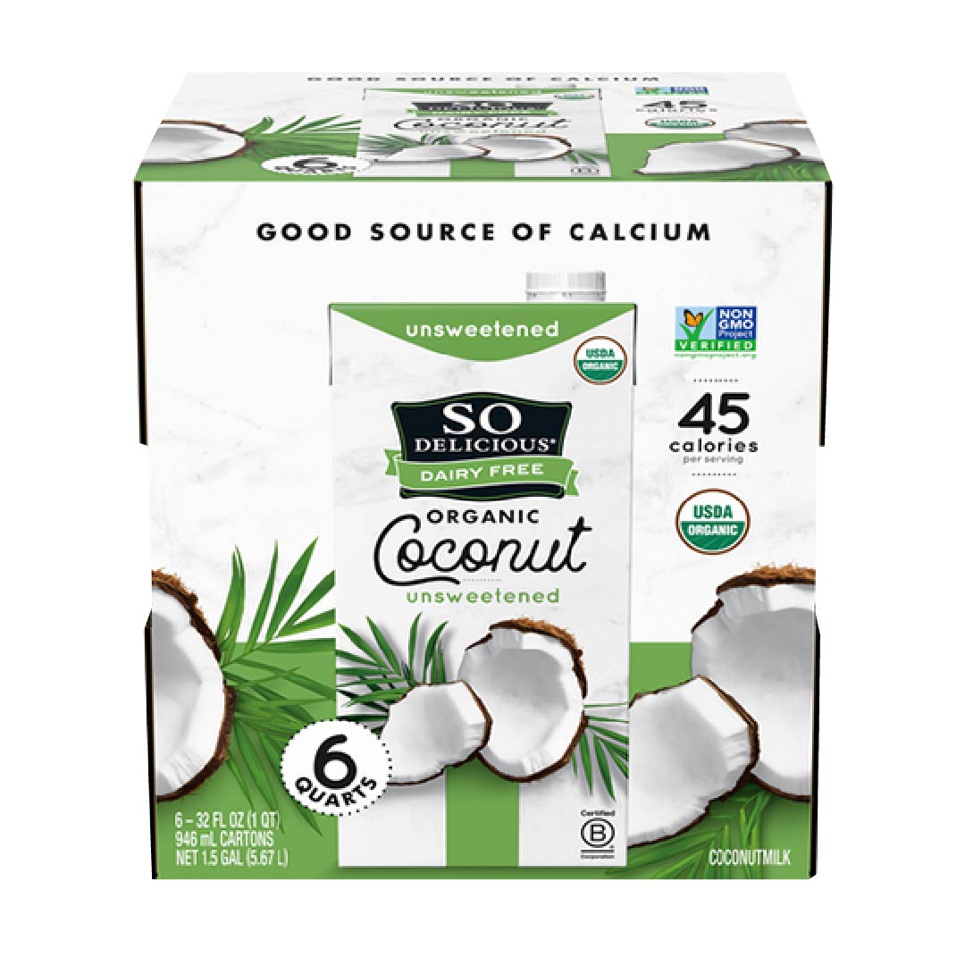 COCO_Mesa de trabajo 1 Leche de Coco Organica So Delicius 6 Pack / 946ml - Imagen 1