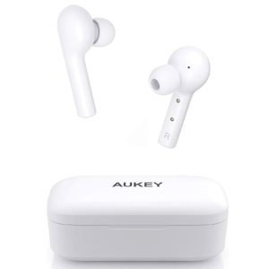 Audífonos Inalámbricos AUKEY Con Bluetooth 5 / 35 Horas De Reproducción / Funda De Carga / Control Táctil / Compatible Con iPhone y Android - Imagen 2