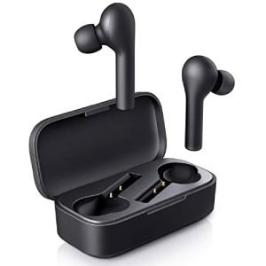 Audífonos Inalámbricos AUKEY Con Bluetooth 5 / 35 Horas De Reproducción / Funda De Carga / Control Táctil / Compatible Con iPhone y Android