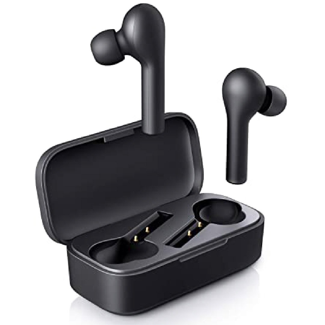 AUDIFONOS-AUKEY-06 Audífonos Inalámbricos AUKEY Con Bluetooth 5 / 35 Horas De Reproducción / Funda De Carga / Control Táctil / Compatible Con iPhone y Android - Imagen 1