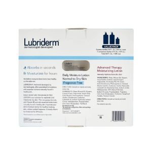 Loción Humectante Diaria Lubriderm, 2 Pack 709ml + 177ml Loción De Terapia Avanzada - Imagen 3