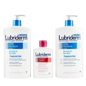 Loción Humectante Diaria Lubriderm, 2 Pack 709ml + 177ml Loción De Terapia Avanzada - Imagen 2