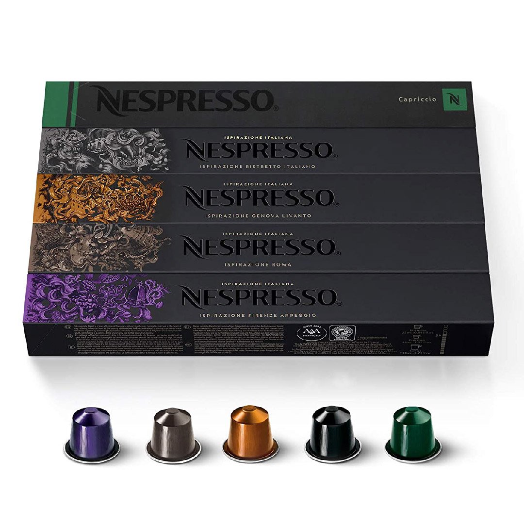 NESPRESSO-CAPSULAS-03 Cápsulas De Café Nespresso / 50 caps Sabores Variados - Imagen 1