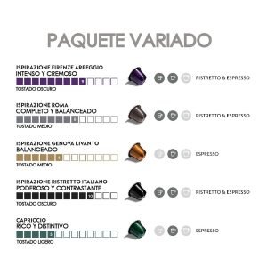 Cápsulas De Café Nespresso / 50 caps Sabores Variados - Imagen 3