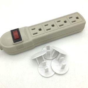 Protectores De Enchufes a Prueba De Niños V-Maisi, 38 Pack / Blanco - Imagen 3