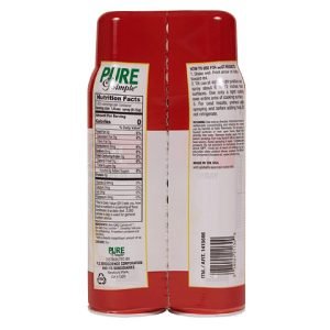 Spray De Aceite De Canola Antiadherente Sin OMG De Pure&Simple, 482g / 2 Pack - Imagen 2