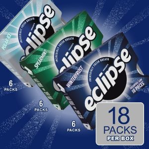 Chiclets Eclipse Sin Azúcar Sabores Variados, 18 Pack - Imagen 2