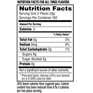 Chiclets Eclipse Sin Azúcar Sabores Variados, 18 Pack - Imagen 3