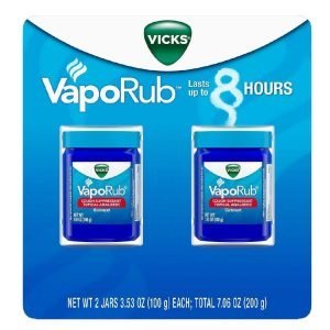 Vicks Vaporub Analgésico Tópico, 100g / 2 Pack