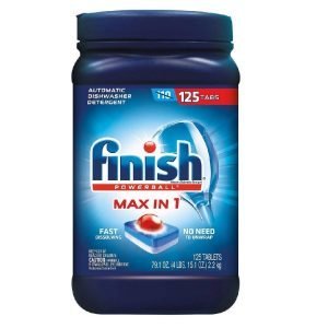 Jabón Para Lavaplatos Automático Finish Powerball MAX-In-1 / 125 Pack