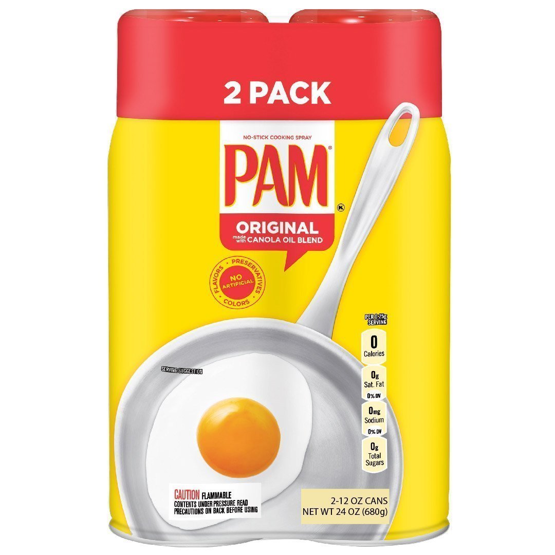 CANOLAPAM_Mesa de trabajo 1 Spray de Aceite de Canola Pam, 2 Pack / 680g - Imagen 1