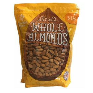 Almendras Naturales Enteras Member´s Mark, 1.36Kg