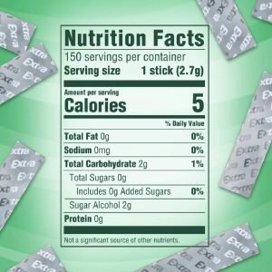 Chiclets Extra Spearmint Sin Azúcar, 12 Pack / 180 Total - Imagen 2