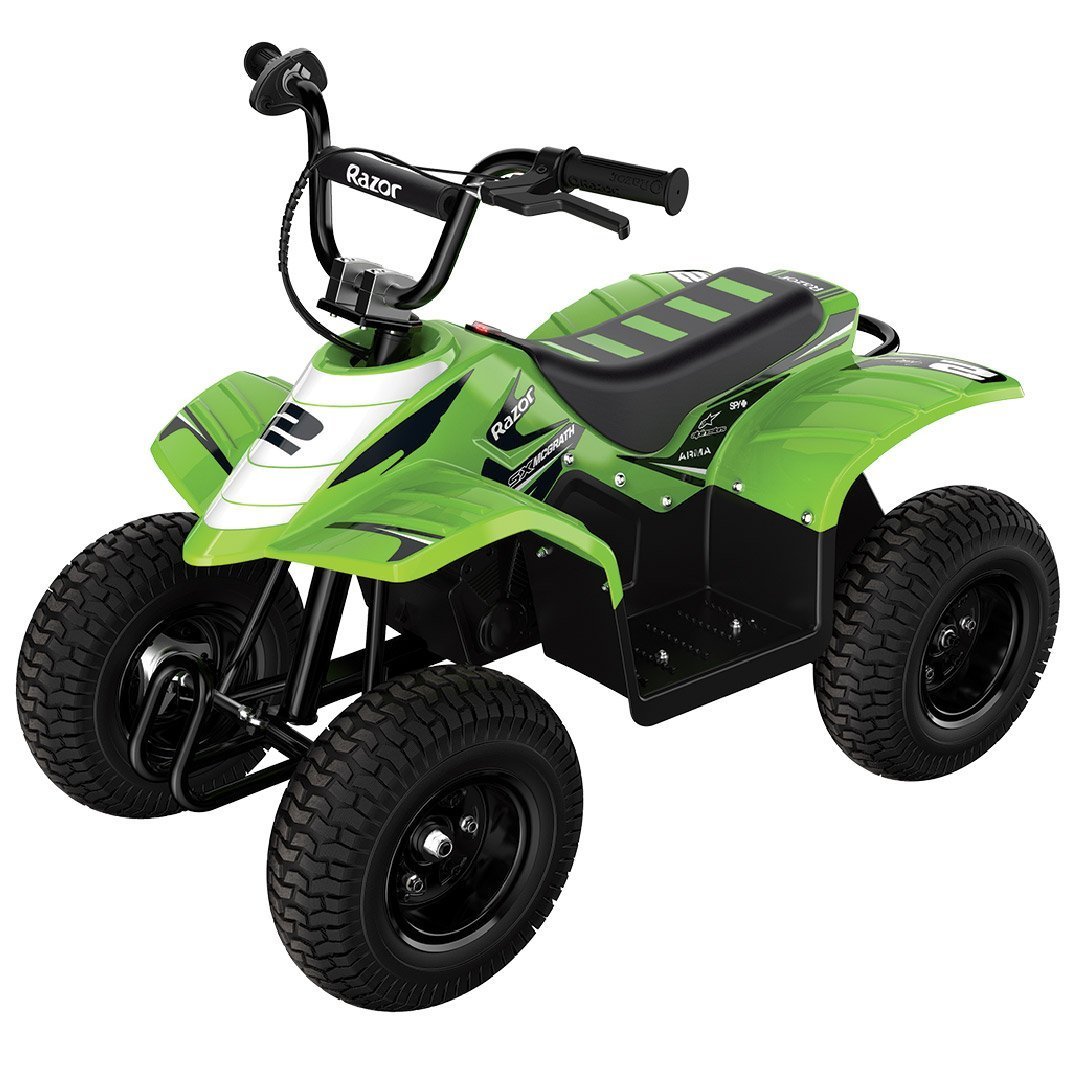 moto-06 Moto Eléctrica 4 Ruedas Razor Kids Dirt Quad SX McGrath / Color Verde - Imagen 1