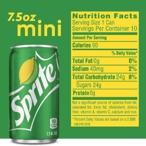 Refresco Sprite Mini Sabor Limon-Lima, 30 Pack / 222ml - Imagen 3