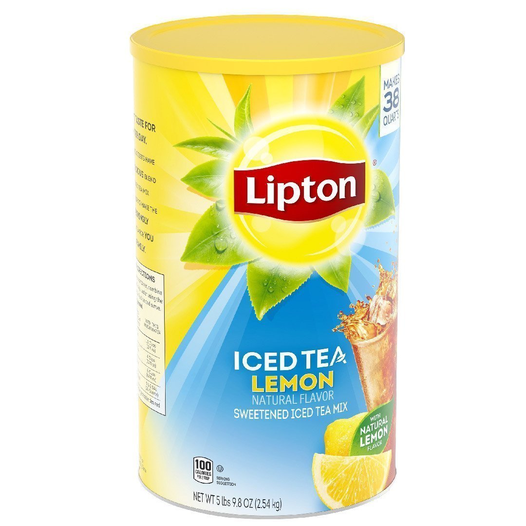 telipton_Mesa de trabajo 1 Lipton Mezcla De Té Frio Limón / 2.54Kg - Imagen 1