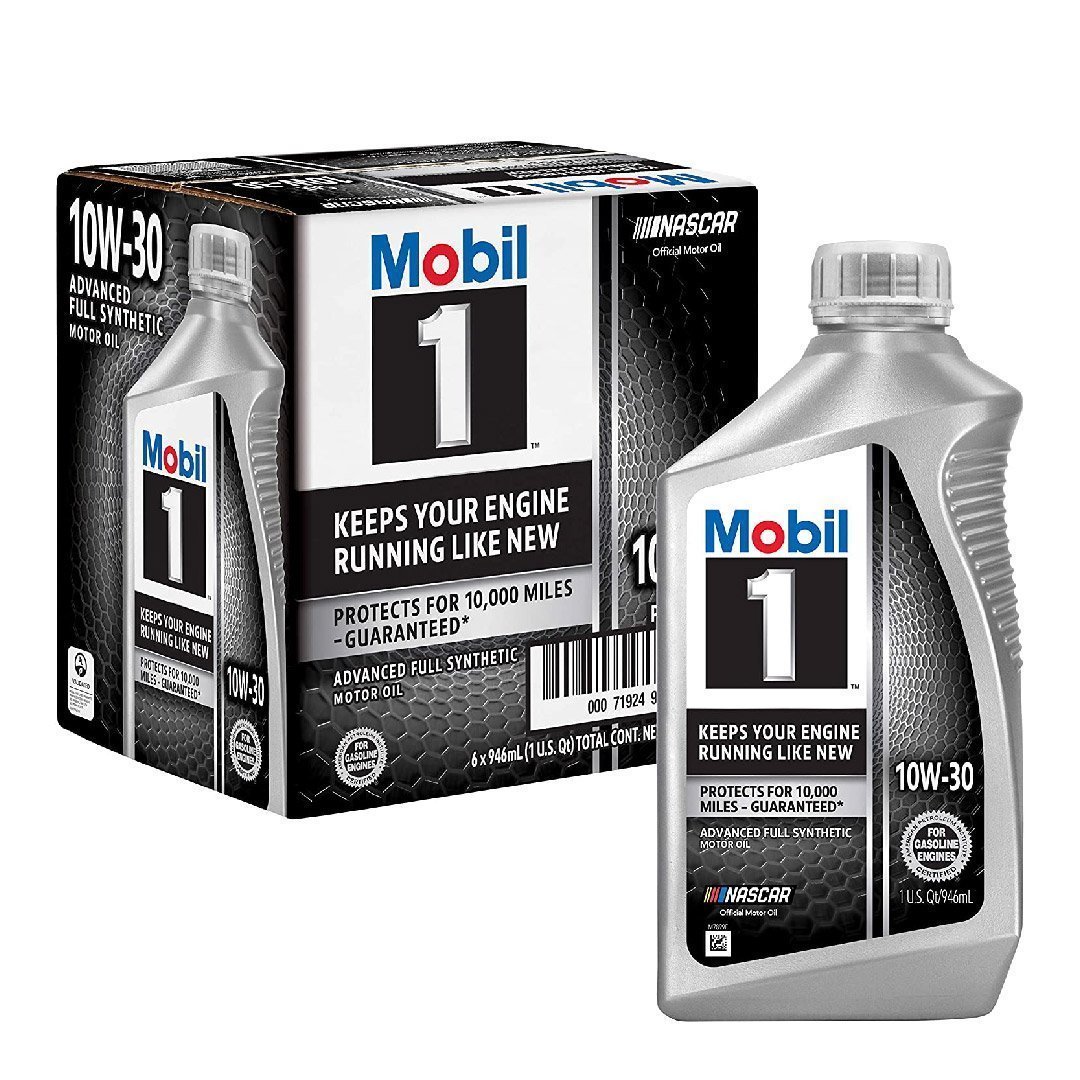 10W30-02 Aceite de Motor Sintético Mobil 1 10W-30 / 6 Pack 946ml - Imagen 1