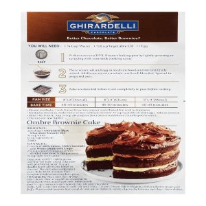 Mezcla De Brownie Ghirardelli Triple Chocolate 6 Pack / 3.4Kg - Imagen 2