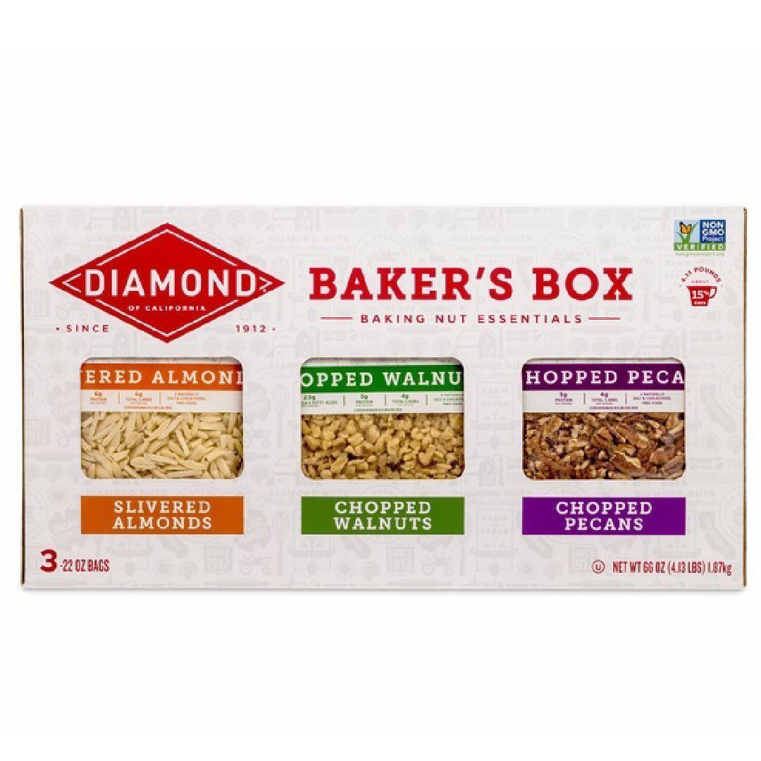 diamond_Mesa de trabajo 1 Frutos Secos Diamond Of California, Almendra/Nueces 1.87Kg / 3 Pack - Imagen 1