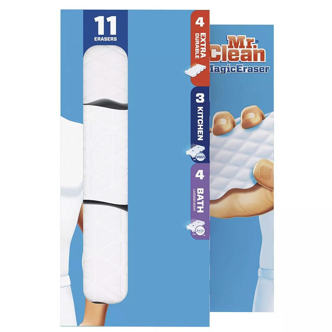 mrclean-02 Esponjas Borrador Mágico Mr. Clean, 11 Pack - Imagen 1
