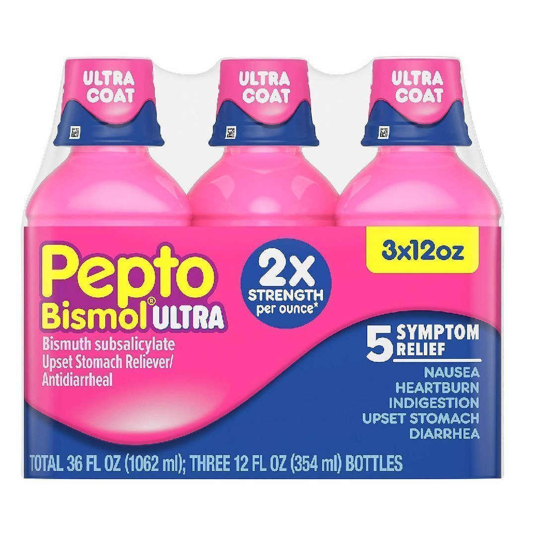 peptobismol_Mesa de trabajo 1 Jarabe Antiácido Peptobismol, 354ml / 3 Pack - Imagen 1