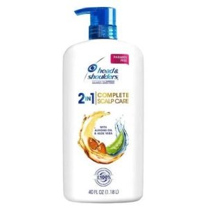 Champú Anticaspa Head&Shoulders Aceite de Almendras y Aloe Vera 2 en 1 / 1.28L