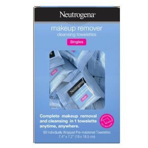 Toallitas Removedoras De Maquillaje Neutrogena, 60 Pack