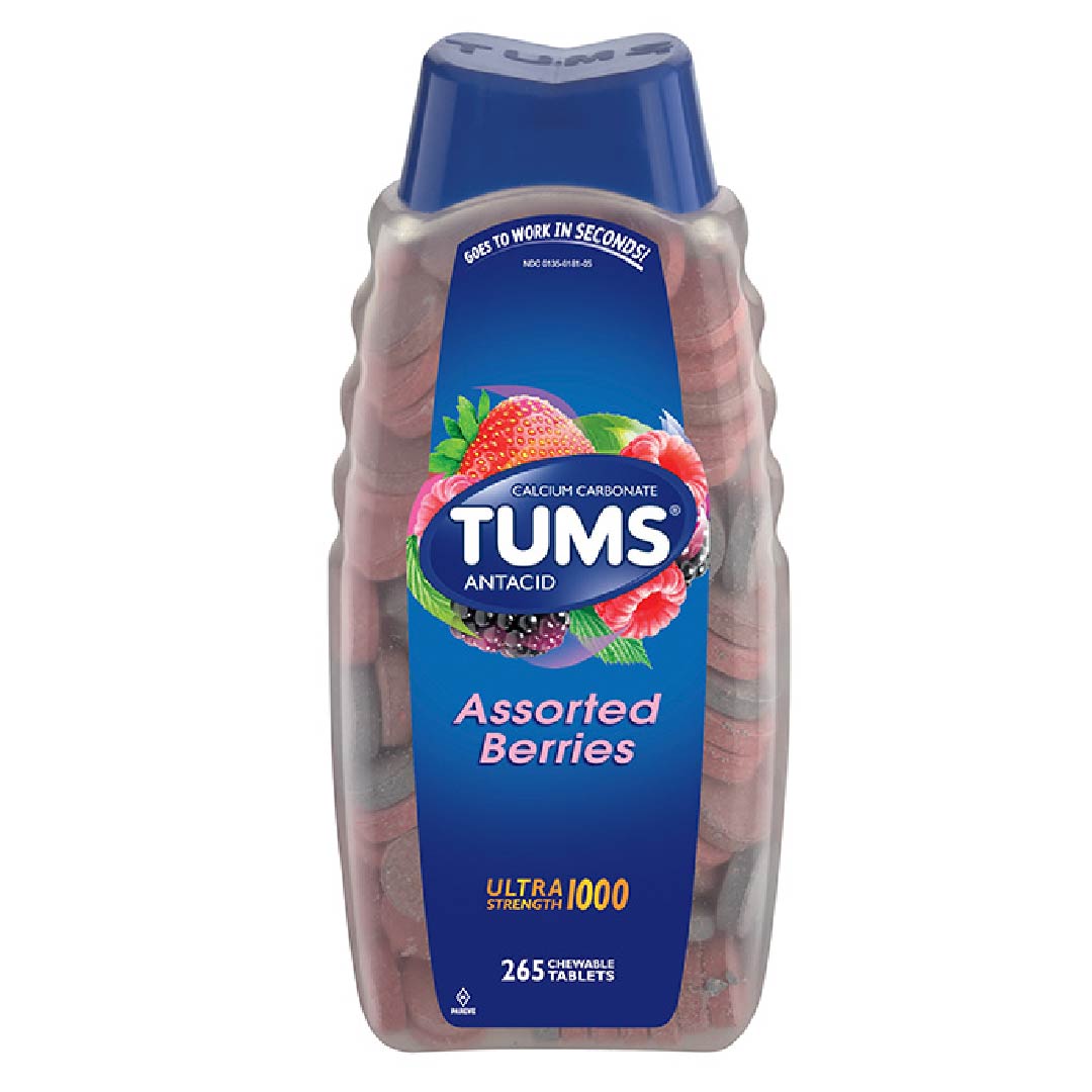 tums-03 Tabletas Masticables Antiácido Tums, 265 Tabl - Imagen 1