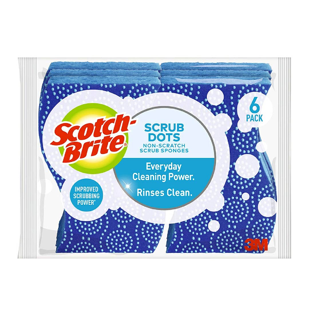 esponjascotch-02 Esponja Anti Rayas Scotch-Brite / 6 Pack - Imagen 1