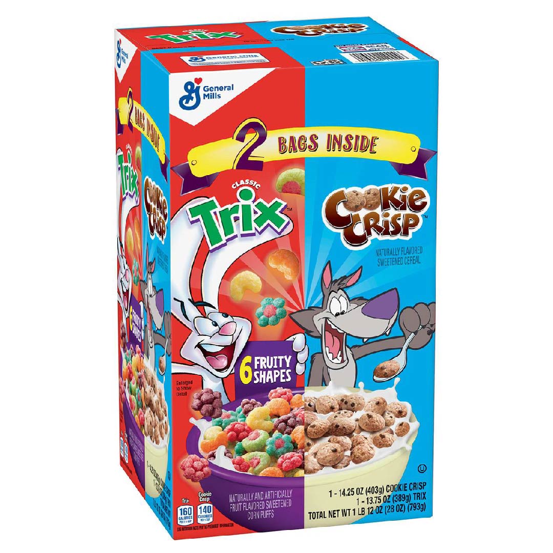 generalmills_Mesa de trabajo 1 Cereal Trix & Cookie Crisp, General Mills, 793g / 2 Pack - Imagen 1