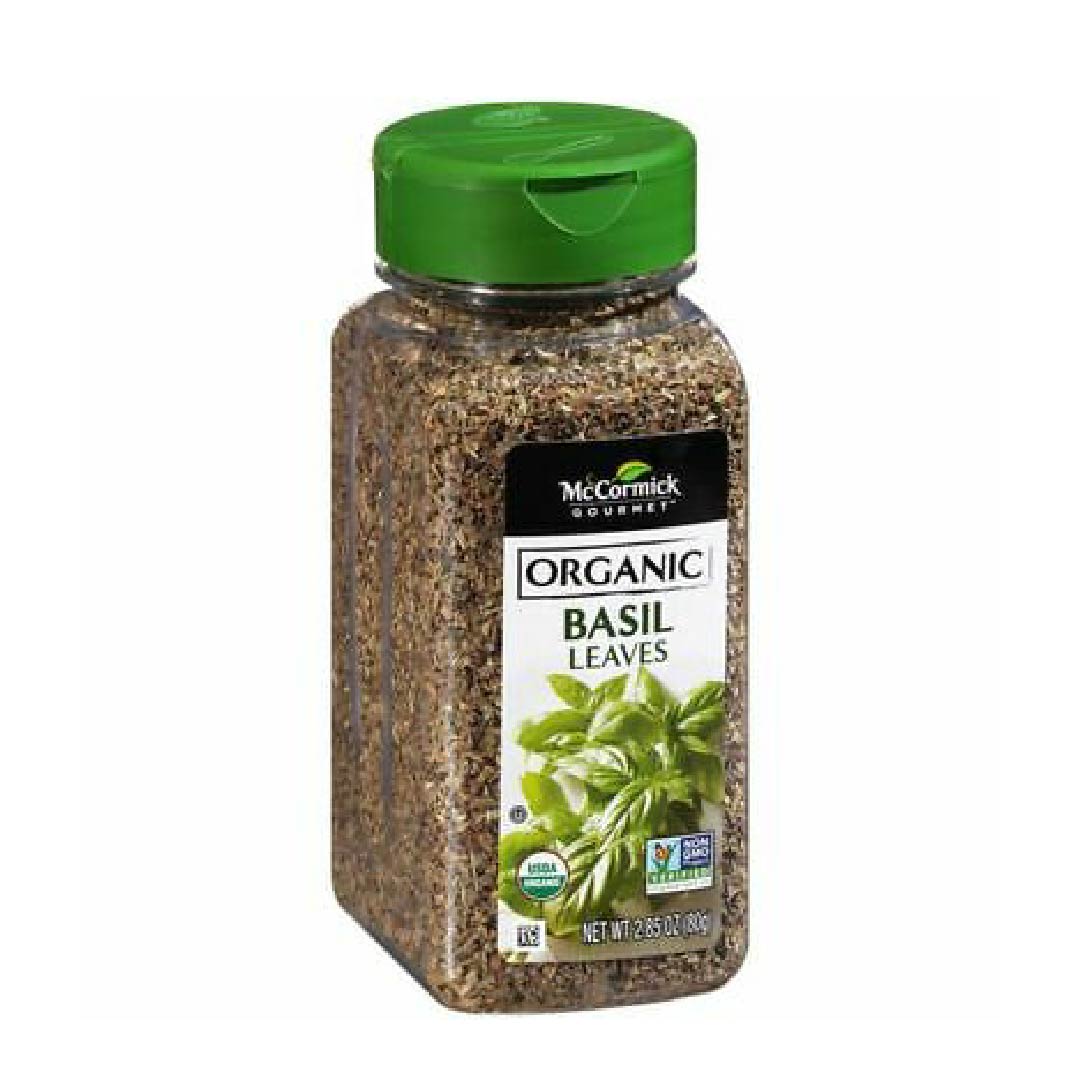 mccormik-04 Condimento Orgánico Hojas De Albahaca McCormick, 80g - Imagen 1