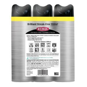 Weiman Limpiador Y Pulidor De Acero Inoxidable / 3 Pack/ 482gr - Imagen 2