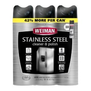 Weiman Limpiador Y Pulidor De Acero Inoxidable / 3 Pack/ 482gr