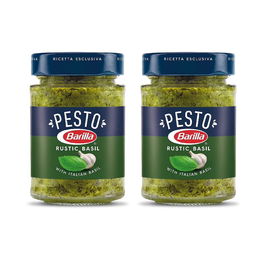 junio1-04 Salsa de Pesto Tradicional de Albahaca, 185g / 2 Pack - Imagen 1