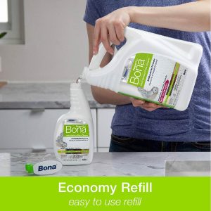 Limpiador Antibacterial Para Pisos, Bona PowerPlus 2.83 L + 650 mL Recargable / 2 Pack - Imagen 3