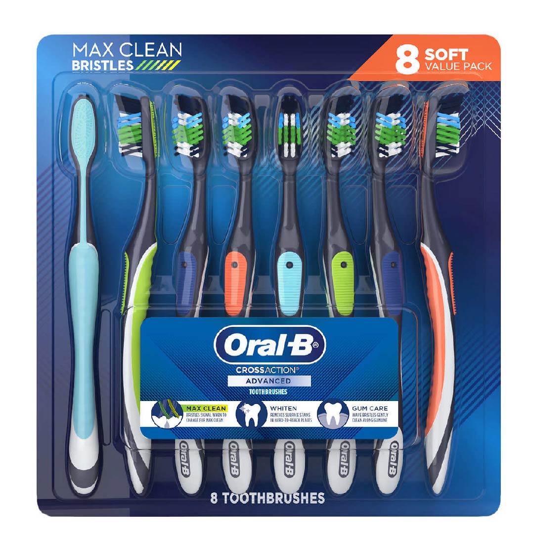 juniocepillo_Mesa de trabajo 1 Cepillo De Dientes Oral-B Max Clean / 8 Pack - Imagen 1