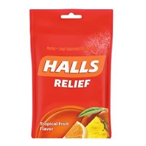 Halls Tropical Fruit / 30 Pack