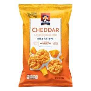Quaker Crisps De Arroz Sabor Cheddar / 86GR