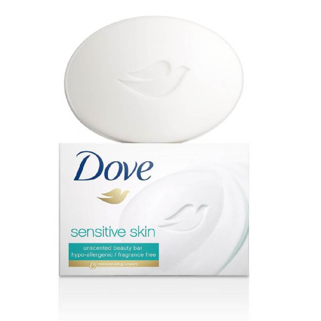 agosto7-11 Jabón En Barra Dove - Pieles Sensibles / 16 Pack / 106g - Imagen 1