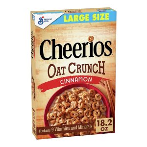 Cereal Cheerios De Avena Con Canela, General Mills / 515g