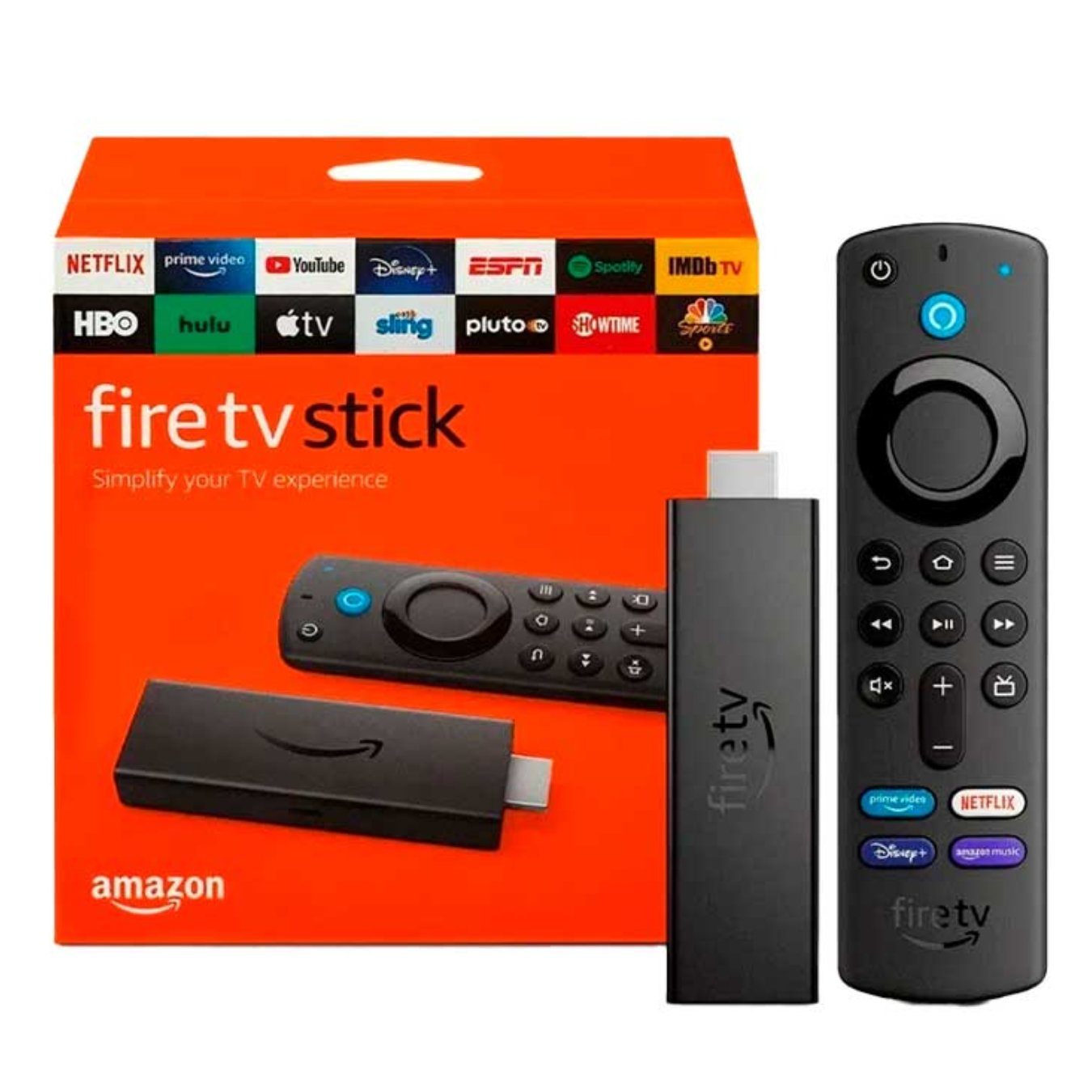 Untitled Project (91) Reproductor de Streaming Amazon Fire TV Stick / Alexa Voice Remote, Incluye Control De TV* - Imagen 1